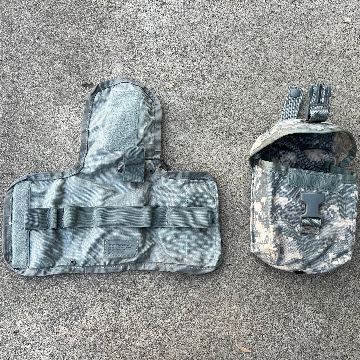 USGI IFAK (Individual first aid kit) Pouch - Multiple Patterns, Used