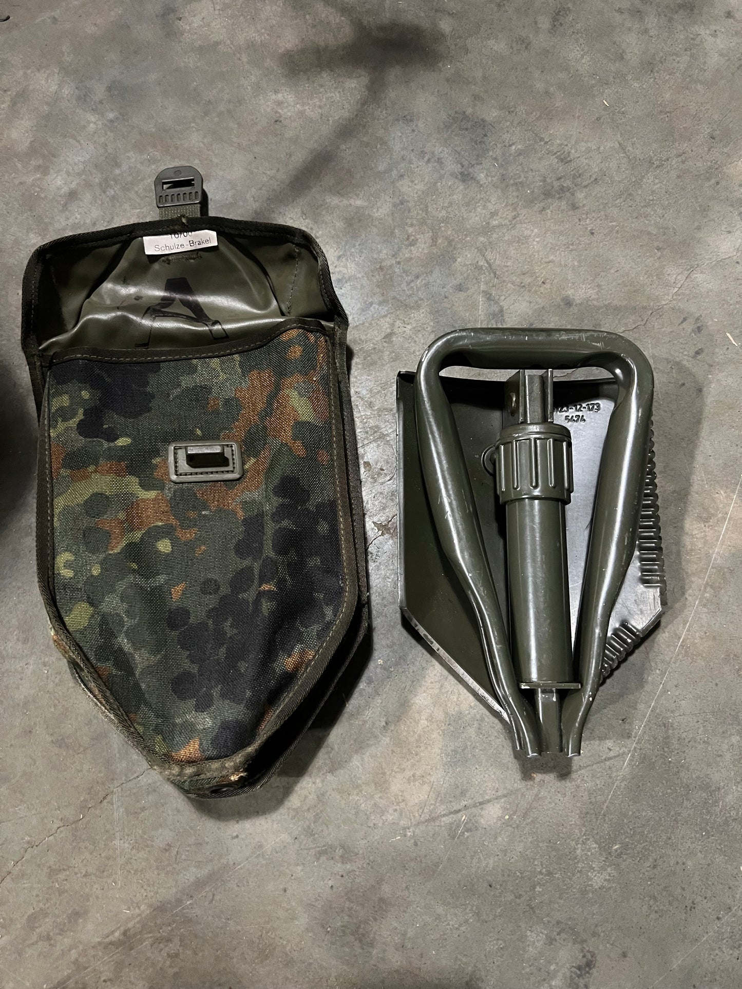 German Military Surplus Flecktarn G3 Patrolman Belt Kit