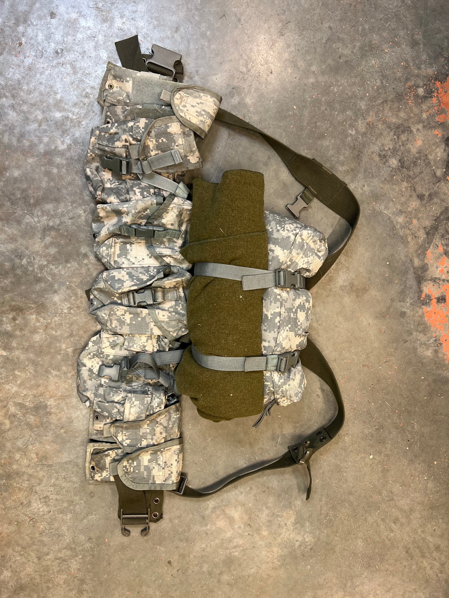 German Military Surplus Flecktarn G3 Patrolman Belt Kit