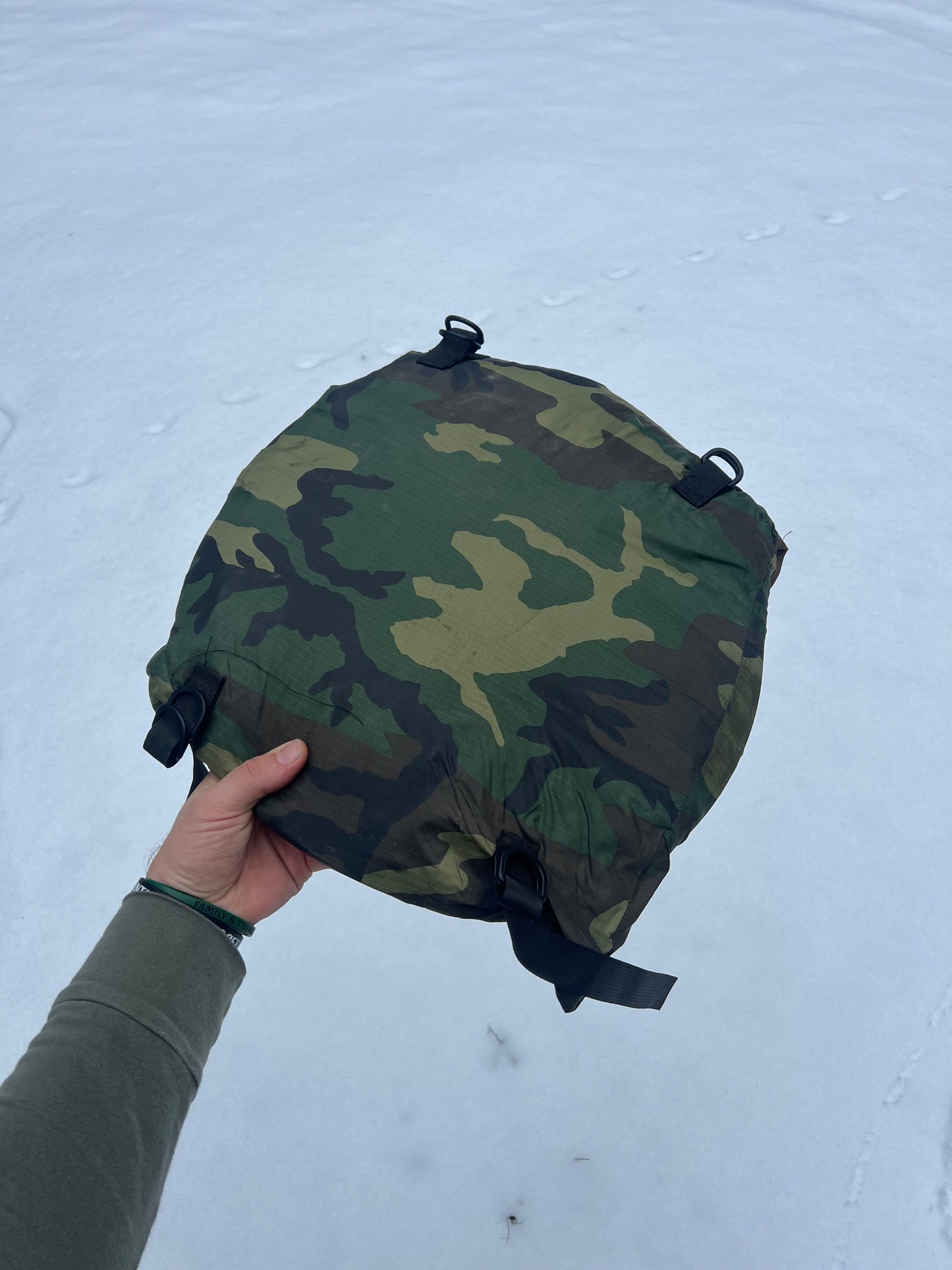 US Military issue Pop Up Tents - Used, One man bug net