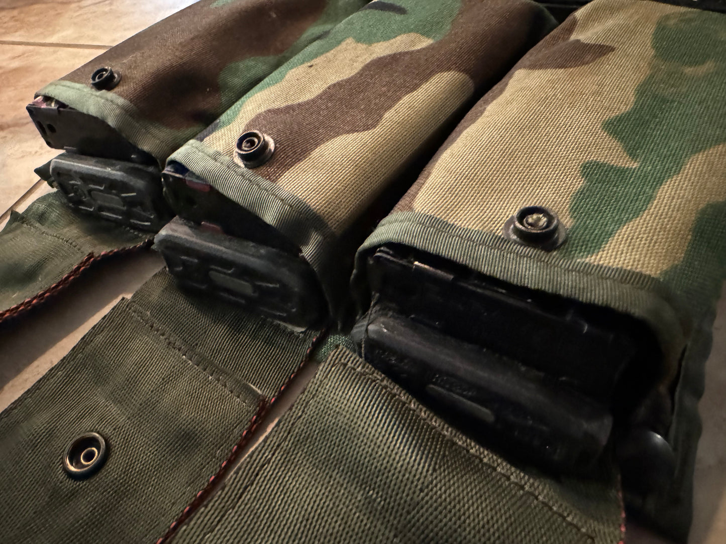 US Military Surplus MOLLE-ii Six Mag Bandoliers - Multiple Patterns
