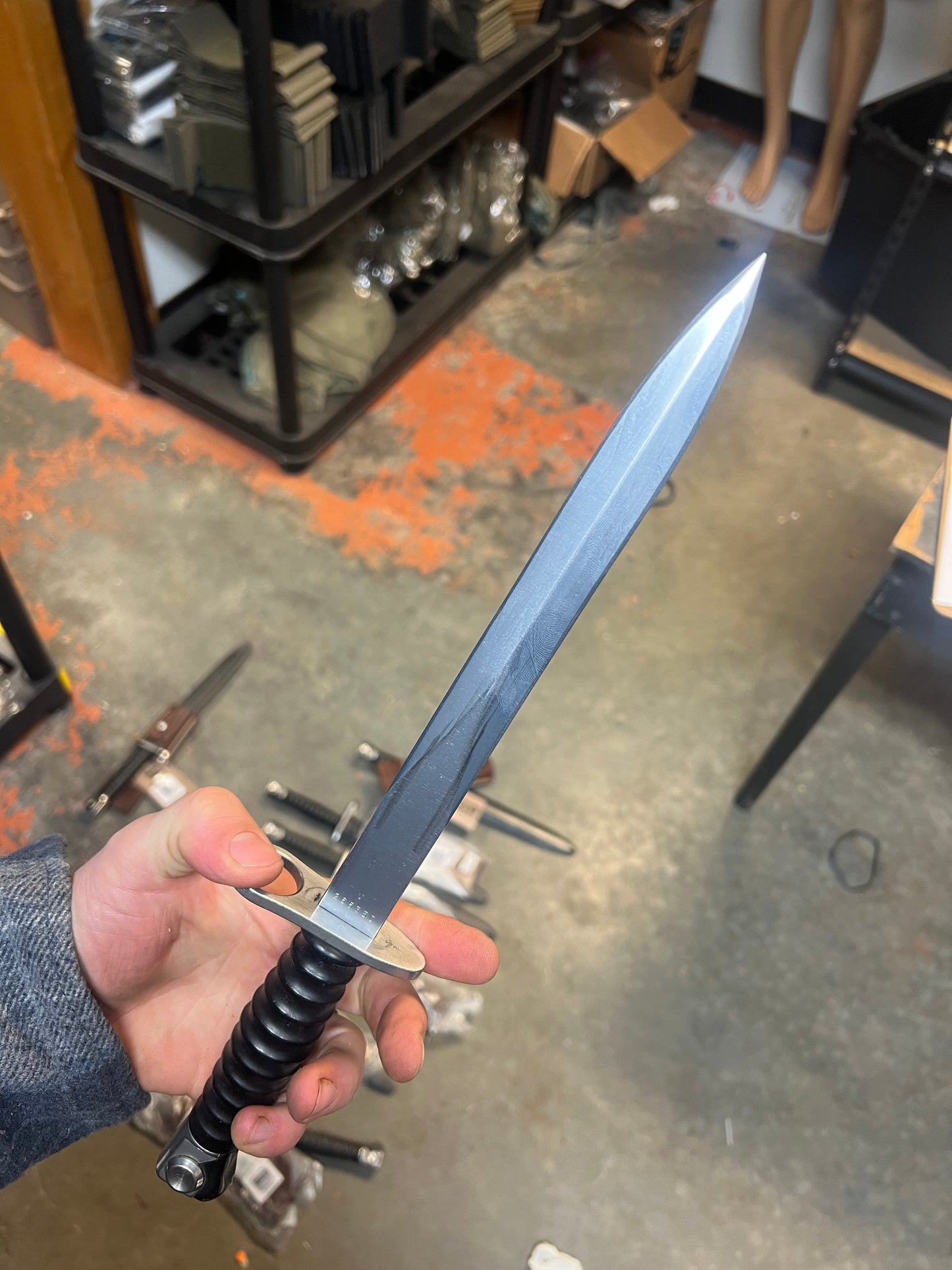 Swiss Military Surplus M57 Bayonet w/ Scabbard