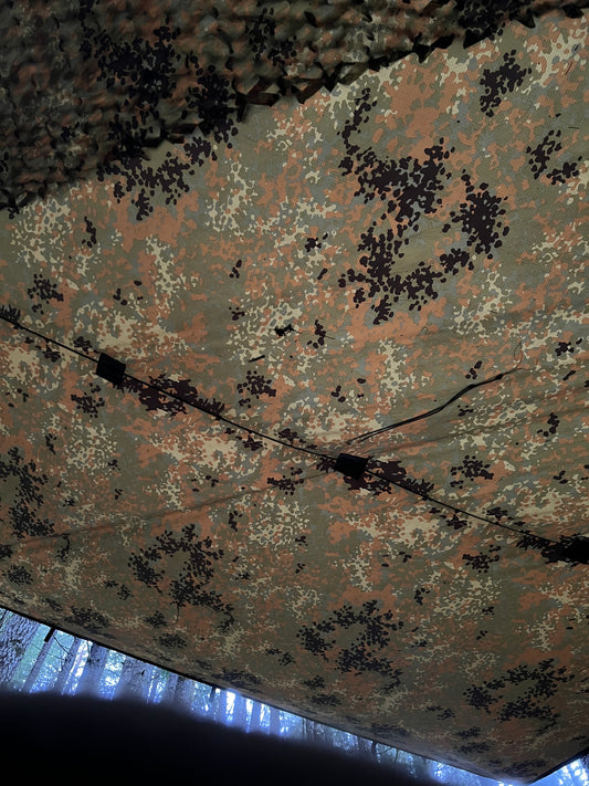 MIL-TEC 10'x10' RipStop Camo Tarps