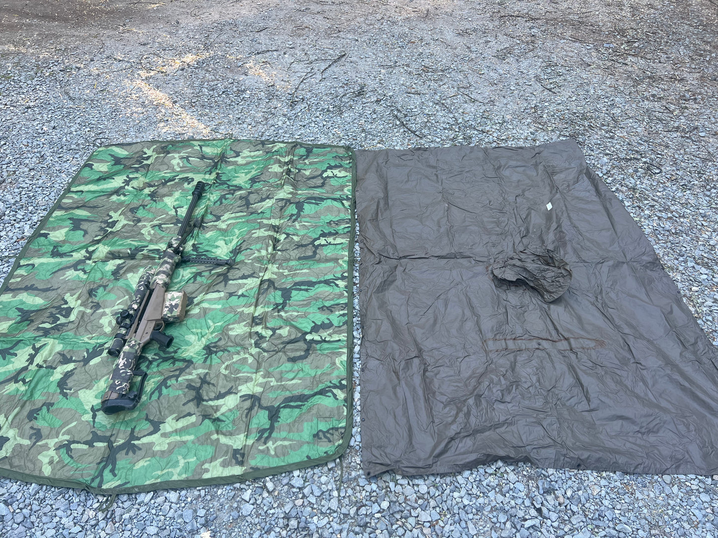 German Military Surplus Wet Weather Poncho Bundle