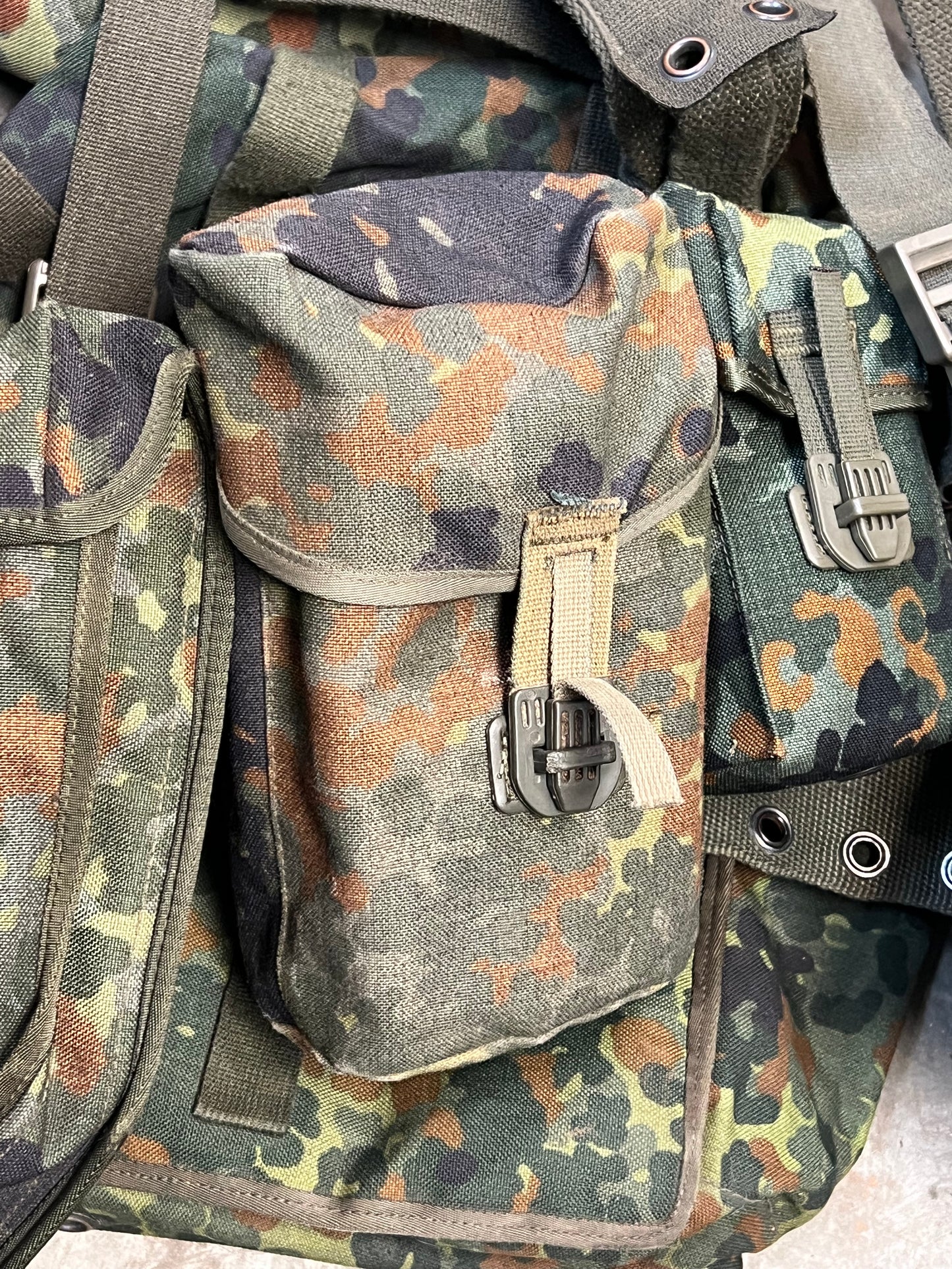 German Military Surplus Flecktarn G3 Patrolman Belt Kit