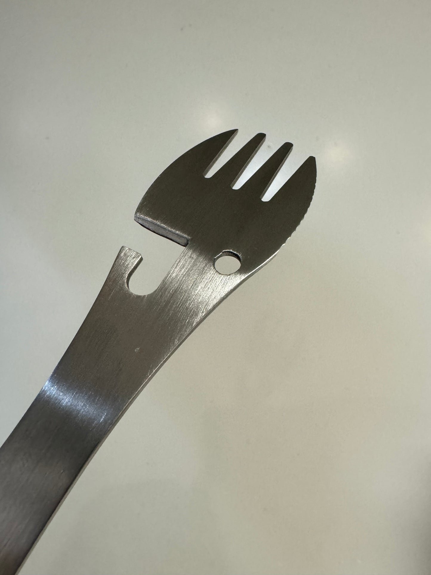 TaCtICaL Spork 5-In-1 Camping Utensil MULTITOOL - Stainless Steel