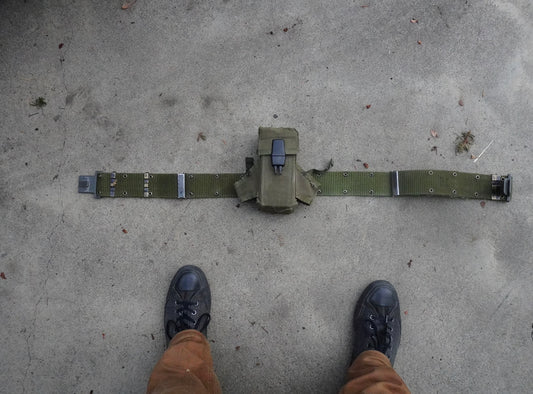 USGI LC-1 OD ALICE Triple Magazine Pouch