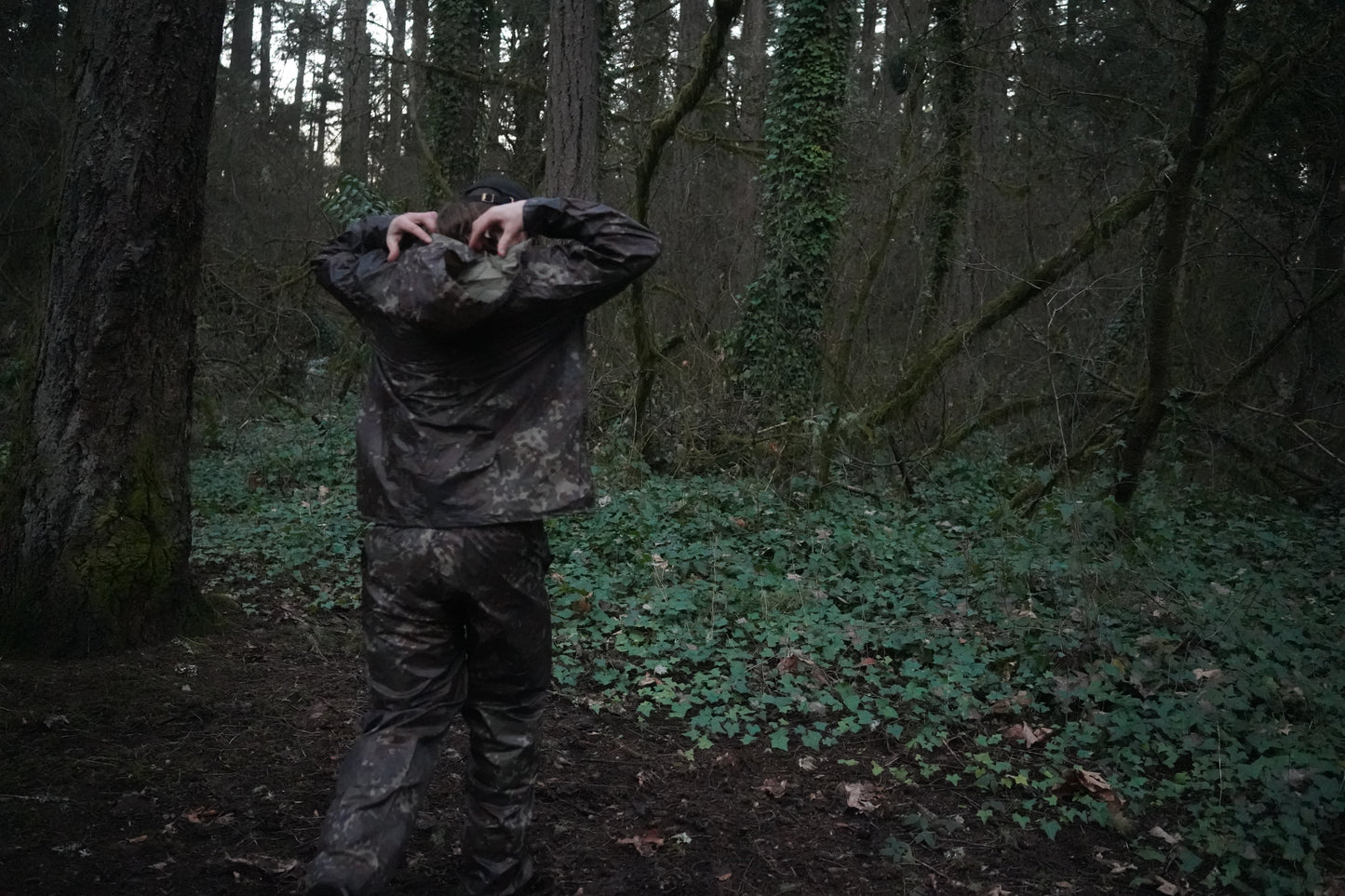 MIL-TEC Flecktarn Wet Weather Suit - Jacket and Pants