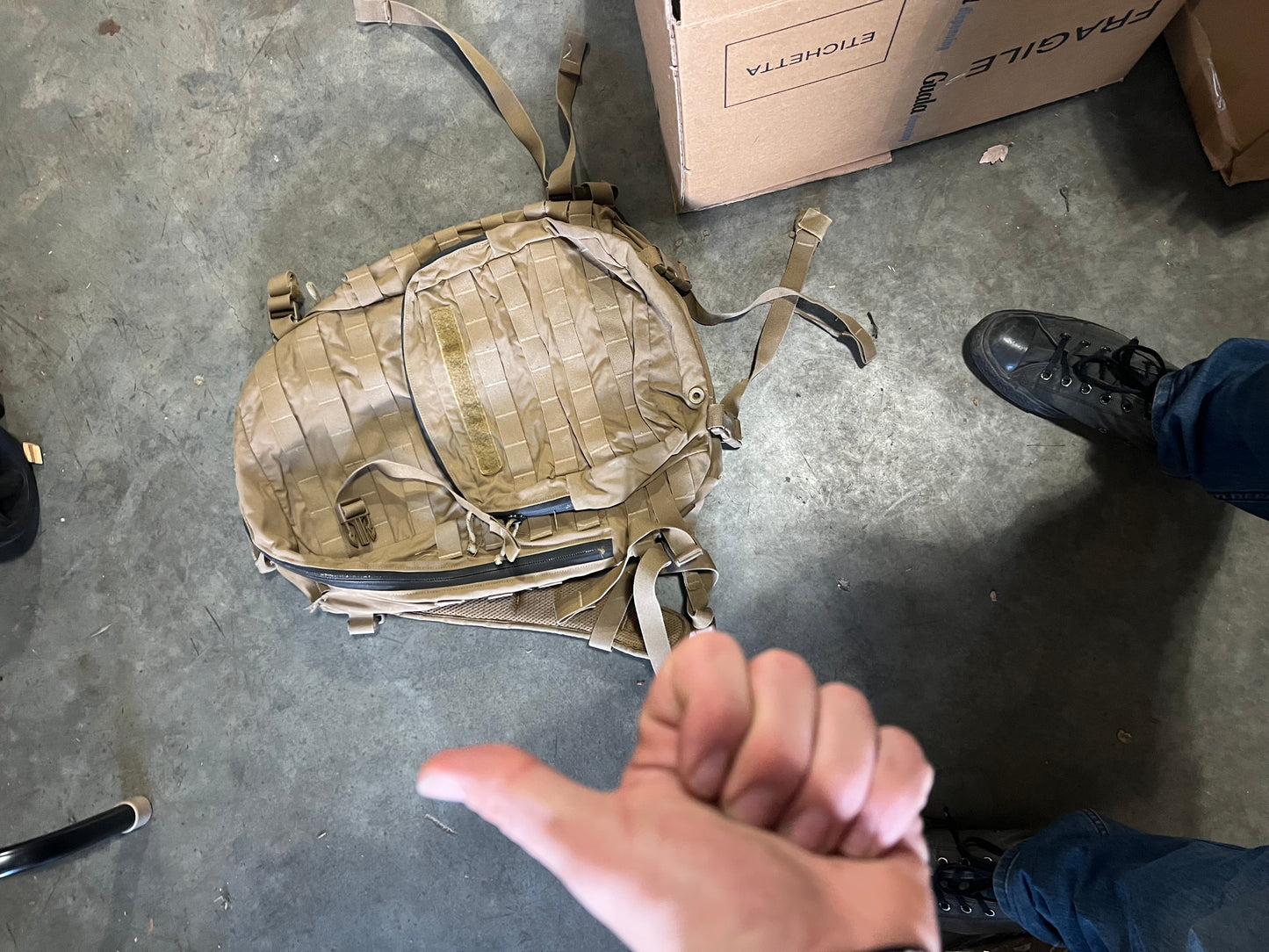 USMC FILBE FDE Assault Pack - Used