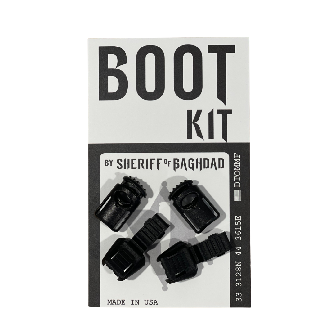 SOB Tactical Boot Kit - Streamlined Boot Lace Management