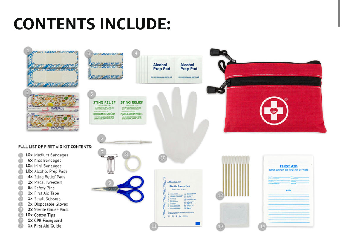 Swiss Safe First Aid Kit BOO BOO KIT