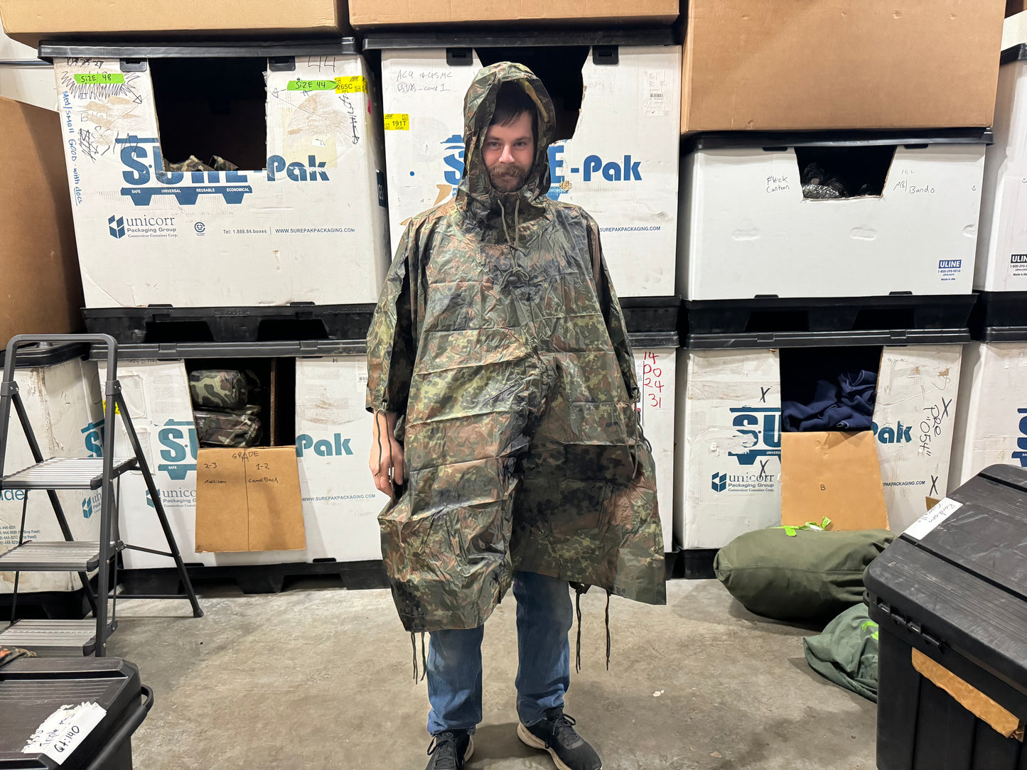 MIL-TEC Wet Weather Ripstop Ponchos - Multiple Patterns