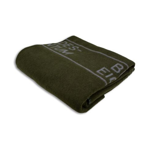 German Military 100% Wool Blankets (Bundeseigentum)
