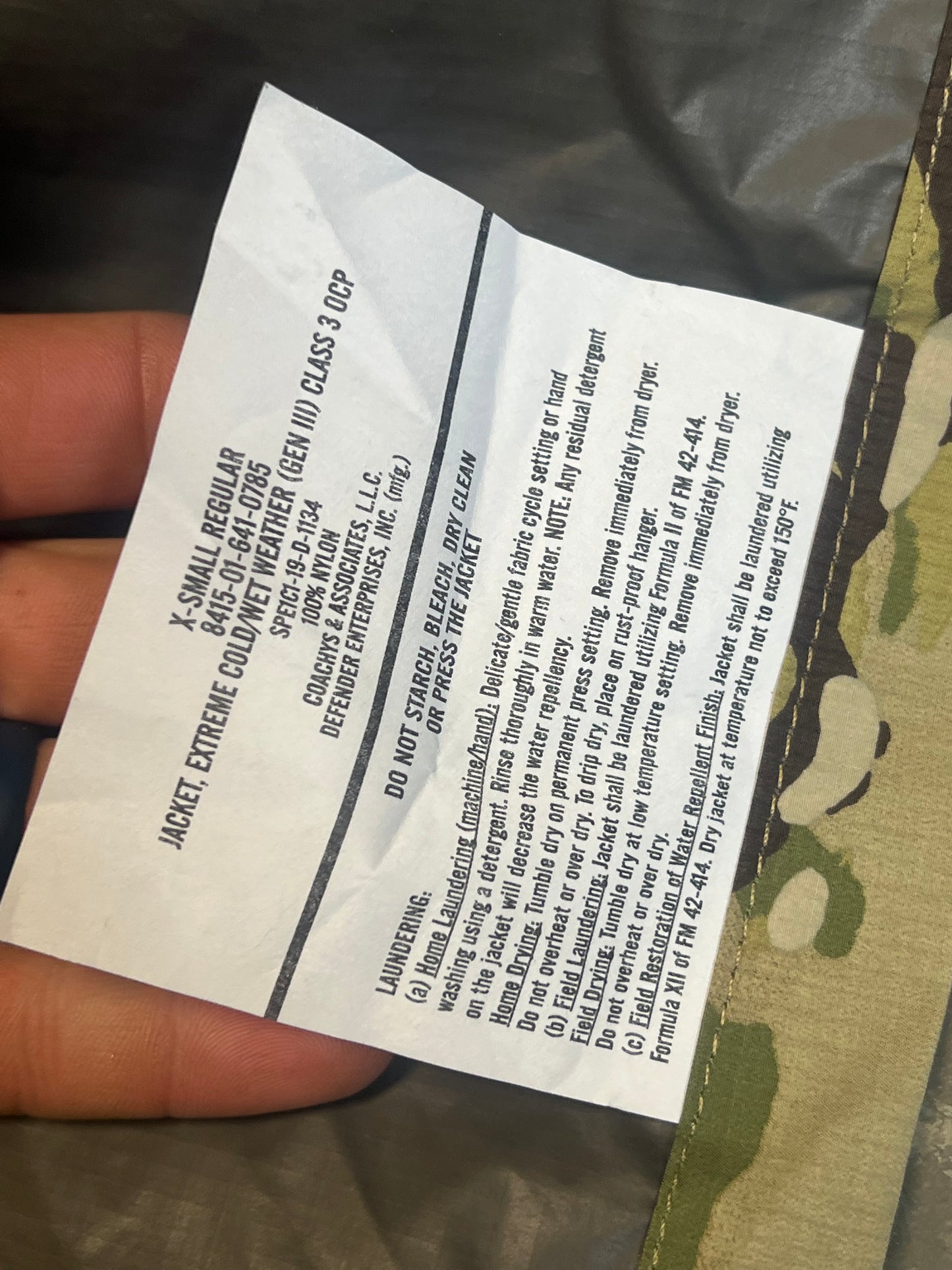 US Military Surplus Goretex Pants - Multiple Patterns, Used