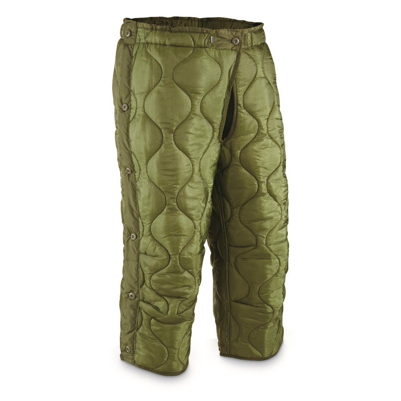 USGI Surplus OD M65 Quilted Liner Pants (woobie pants/ smokers pants)