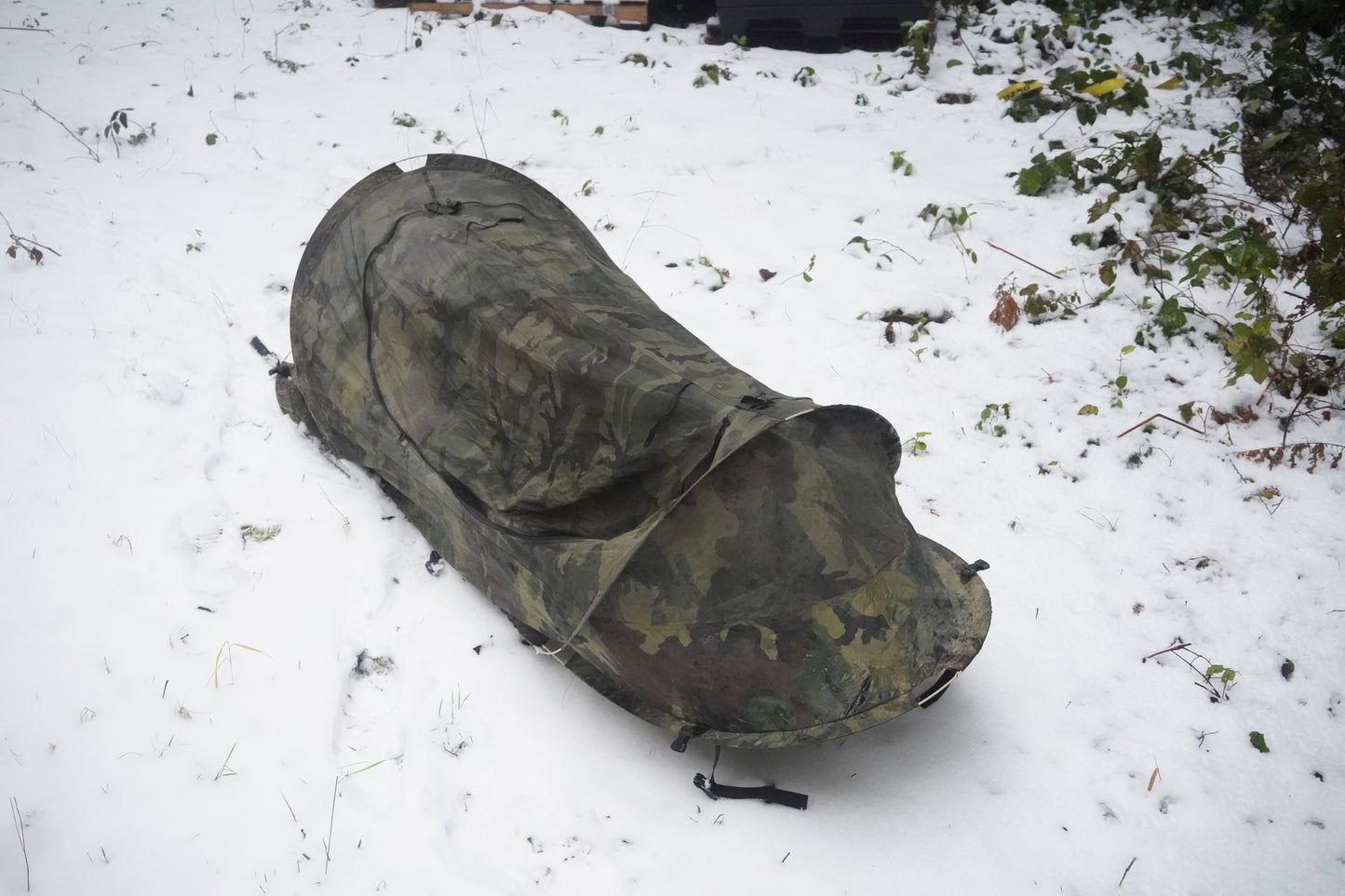 US Military issue Pop Up Tents - Used, One man bug net
