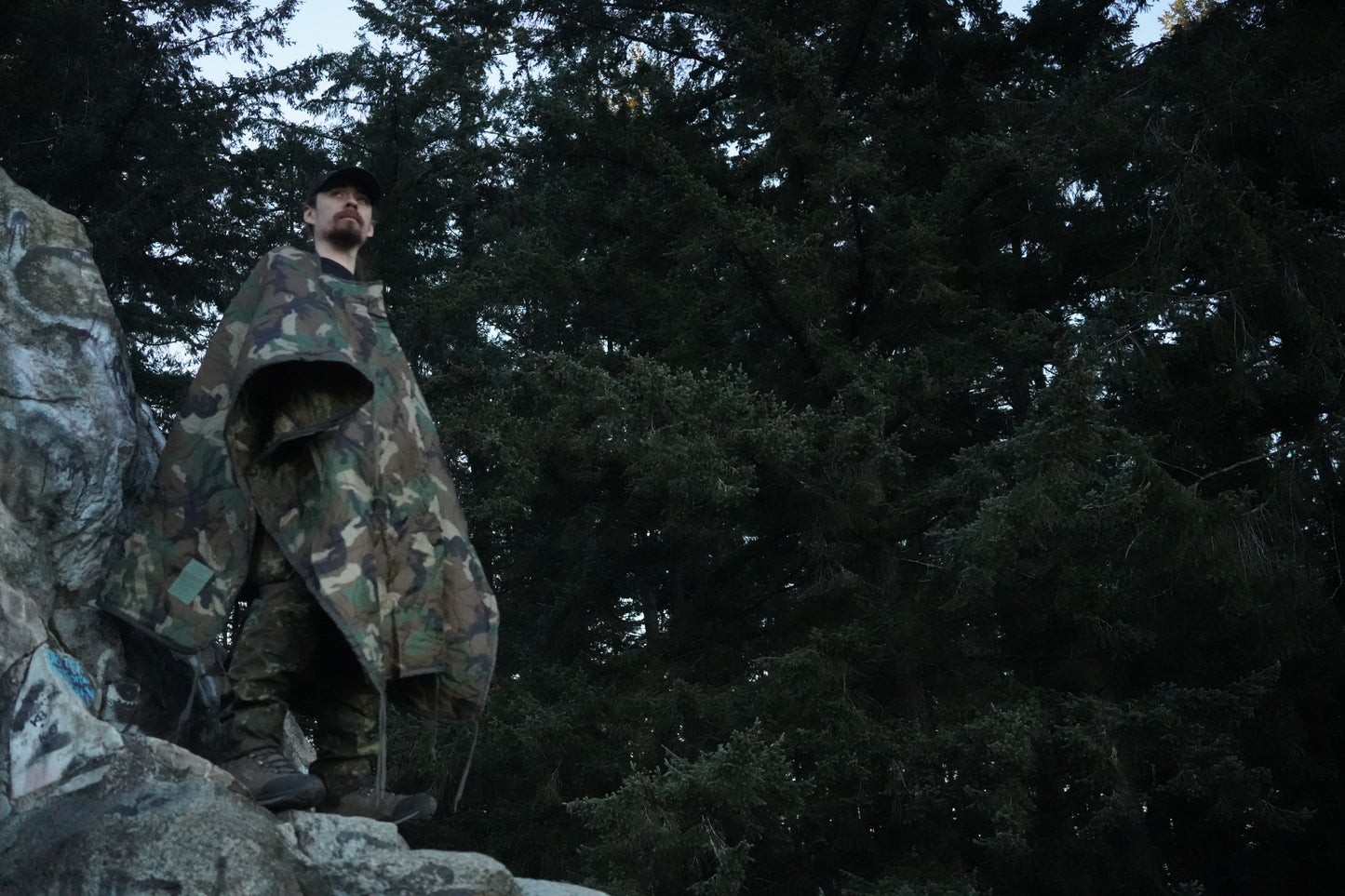 MIL-TEC Multi-Function Poncho Liner aka The Zipper Woobie