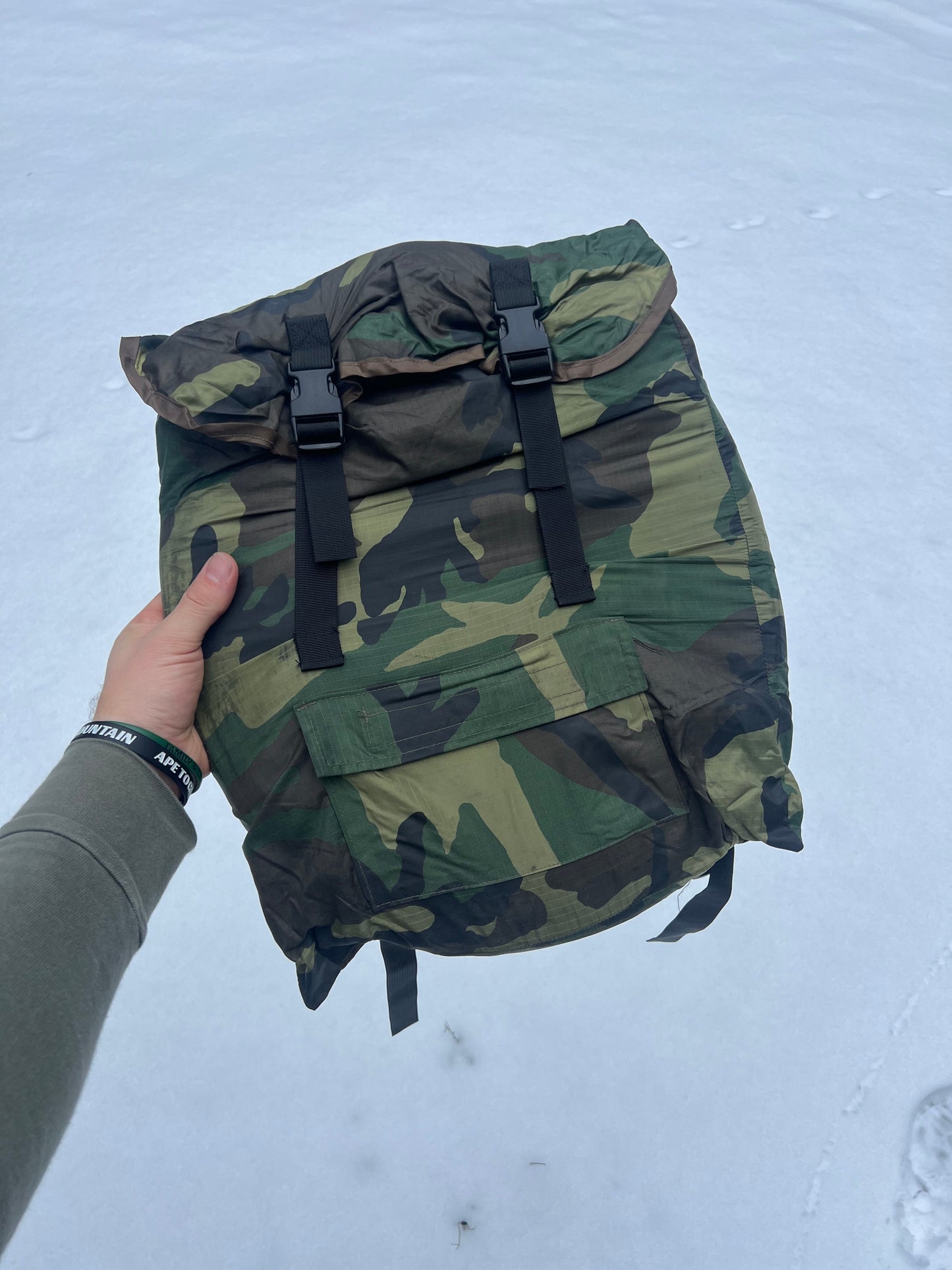 US Military issue Pop Up Tents - Used, One man bug net