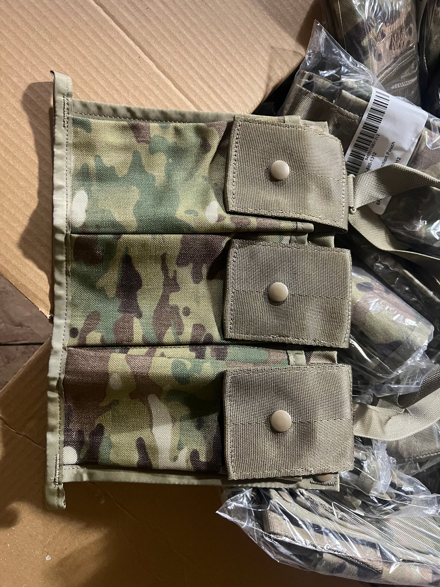 US Military Surplus MOLLE-ii Six Mag Bandoliers - Multiple Patterns