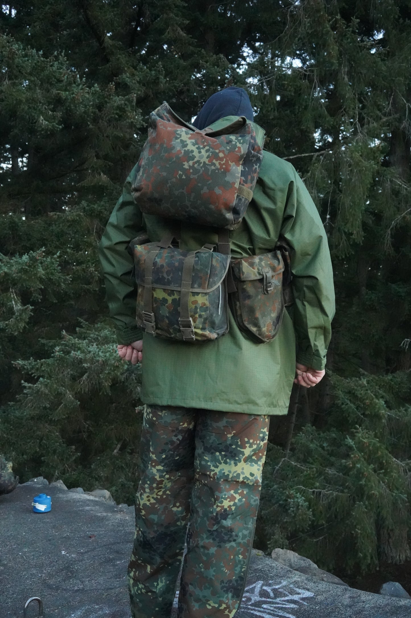 Belgian OD Wet Weather Jackets - Like New