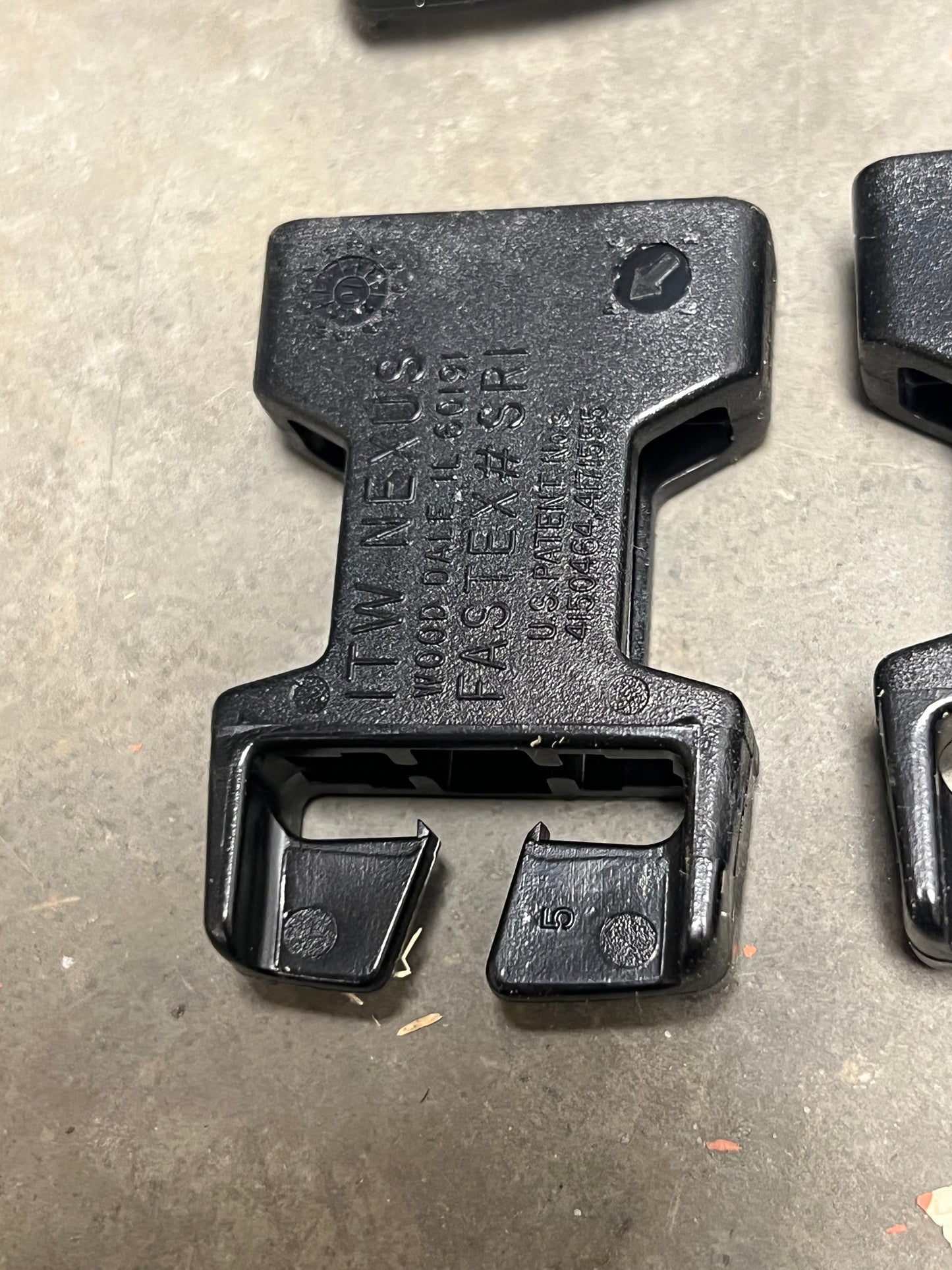 USGI MOLLE-ii Rucksack Buckle Repair Kit - Black