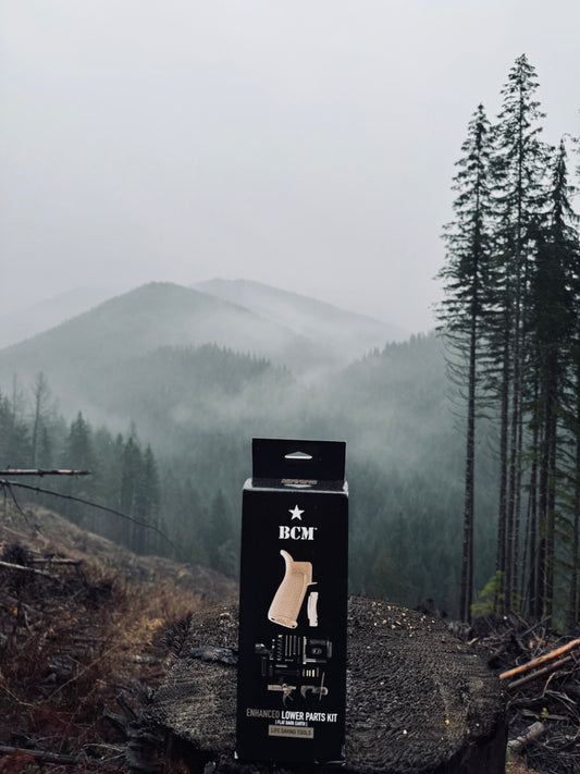 BCM Enhanced AR-15 Multi-Caliber Lower Parts Kit - Flat Dark Earth