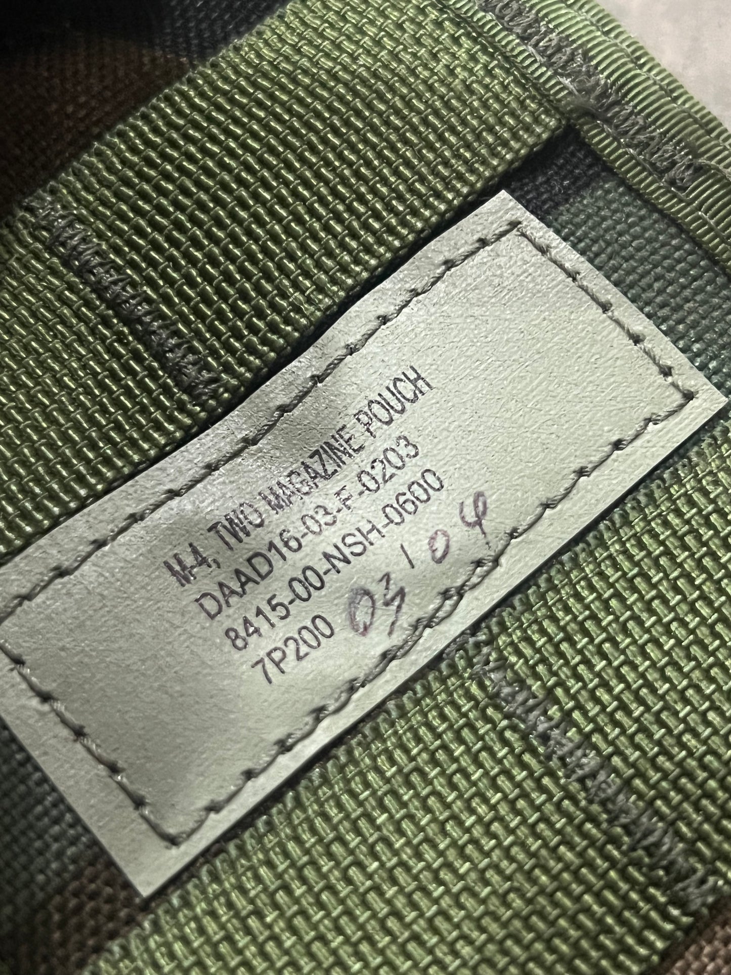 USGI MOLLE-ii M81 Woodland Magazine Pouch - Used