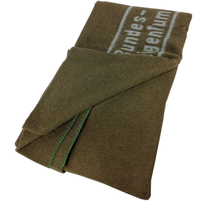German Military 100% Wool Blankets (Bundeseigentum)