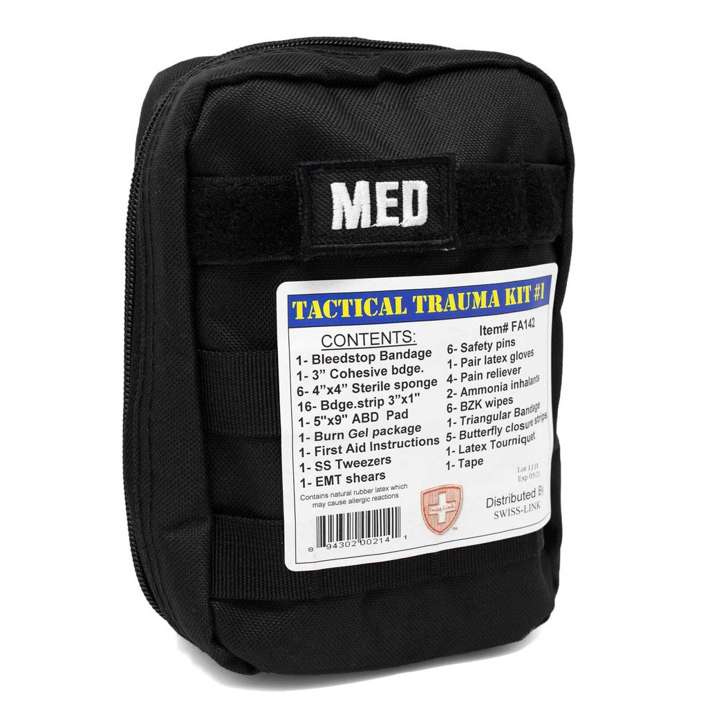 Tactical Trauma Kit | Black
