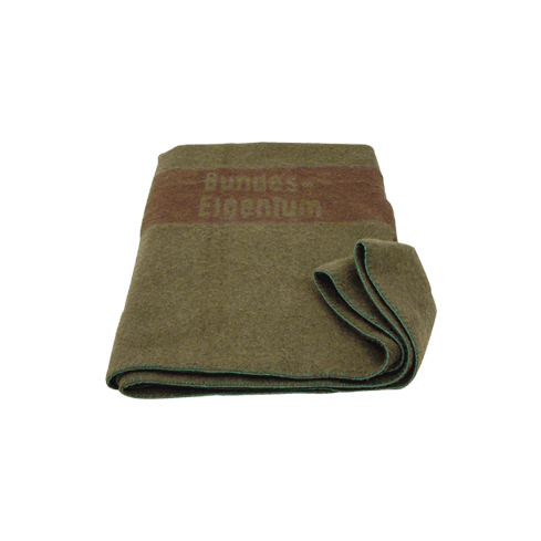 German Military 100% Wool Blankets (Bundeseigentum)
