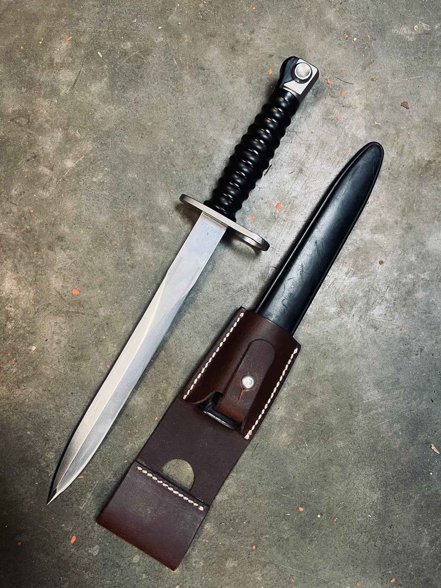 Swiss Military Surplus M57 Bayonet w/ Scabbard