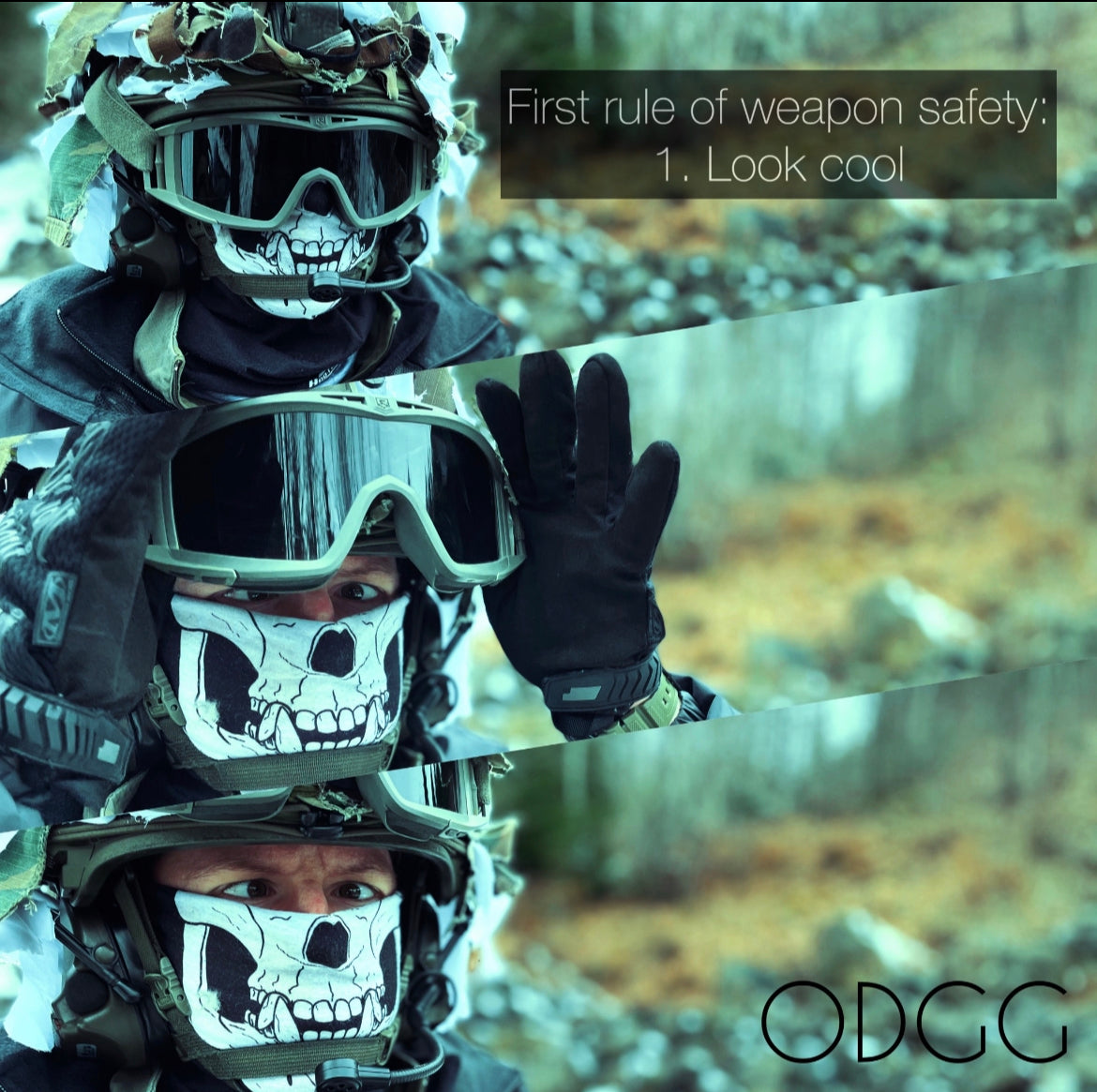 ESS Surplus NVG Ballistic Goggles with Stealth Sleeve