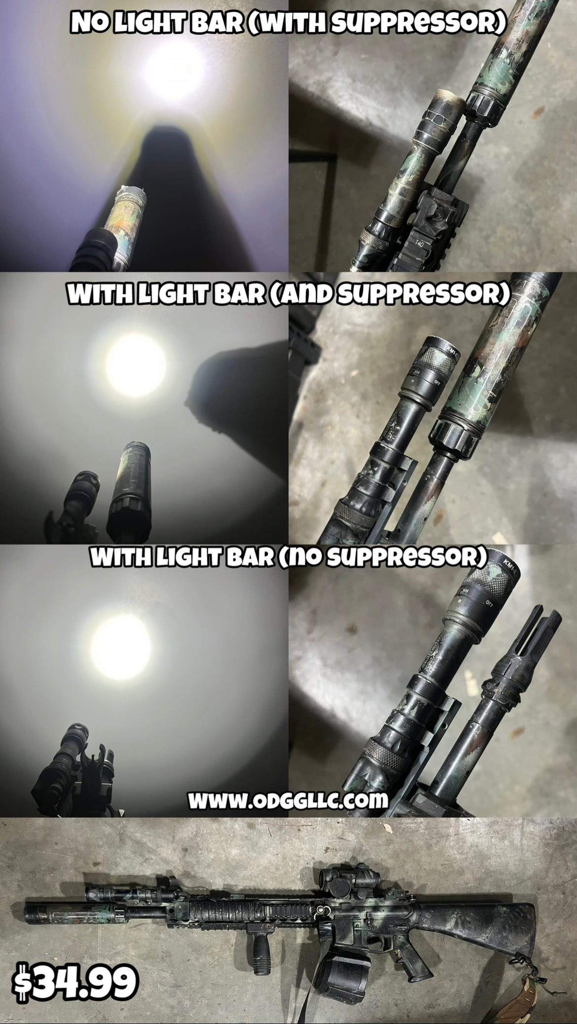 ODGG Scout WeaponLight Bar