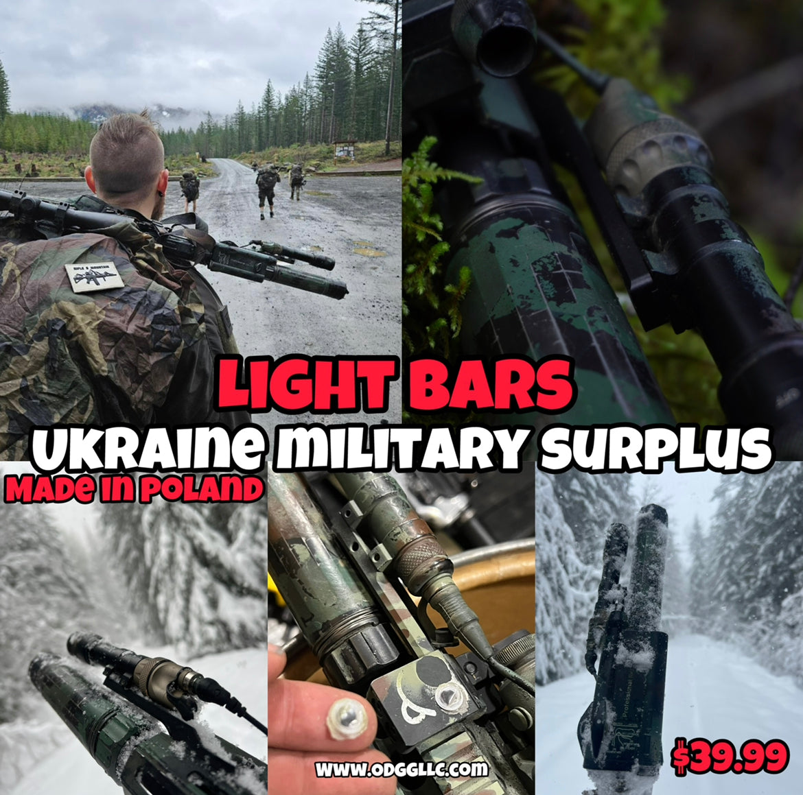 ODGG Scout WeaponLight Bar