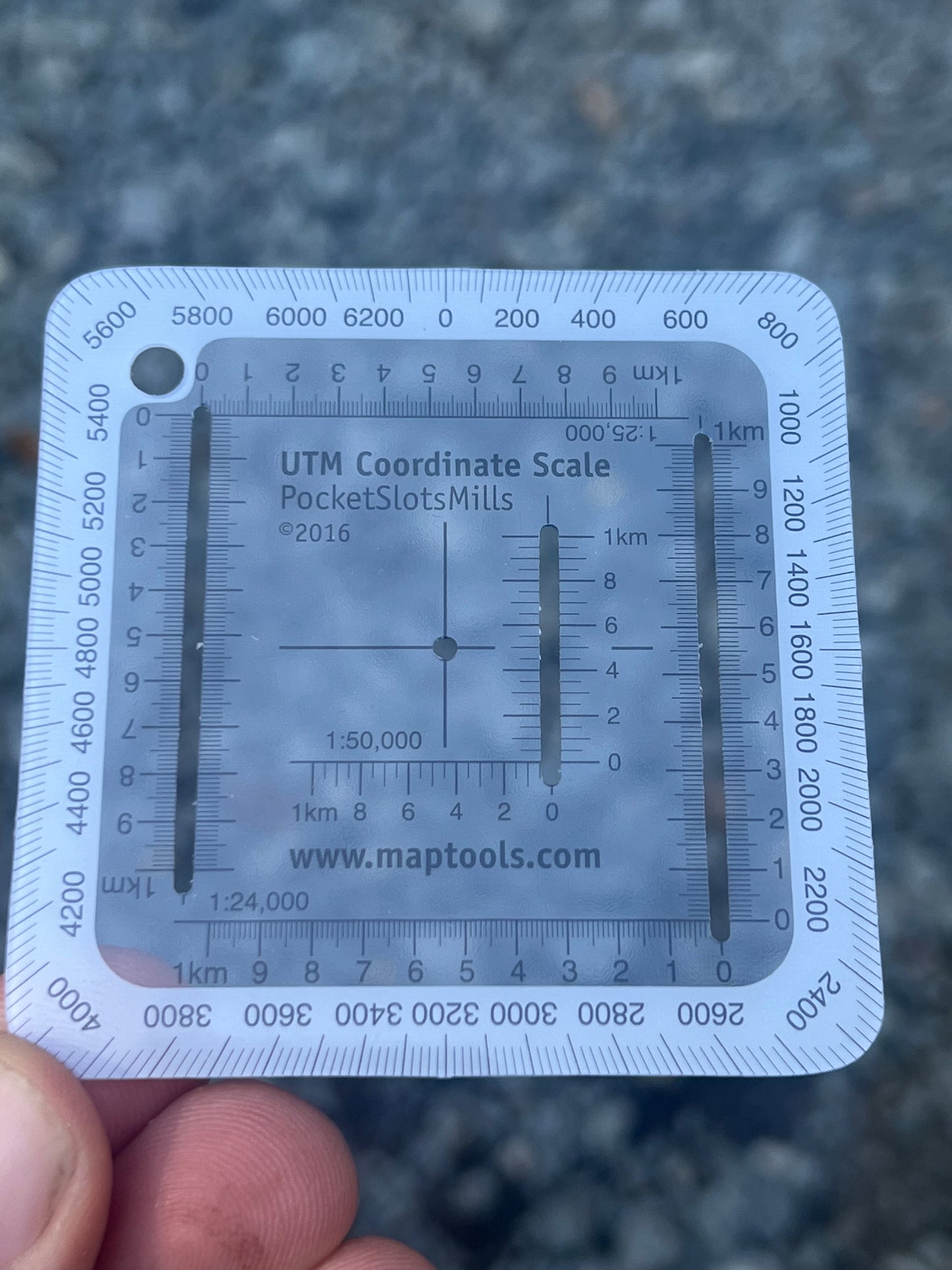 MapTools Pocket Protractor