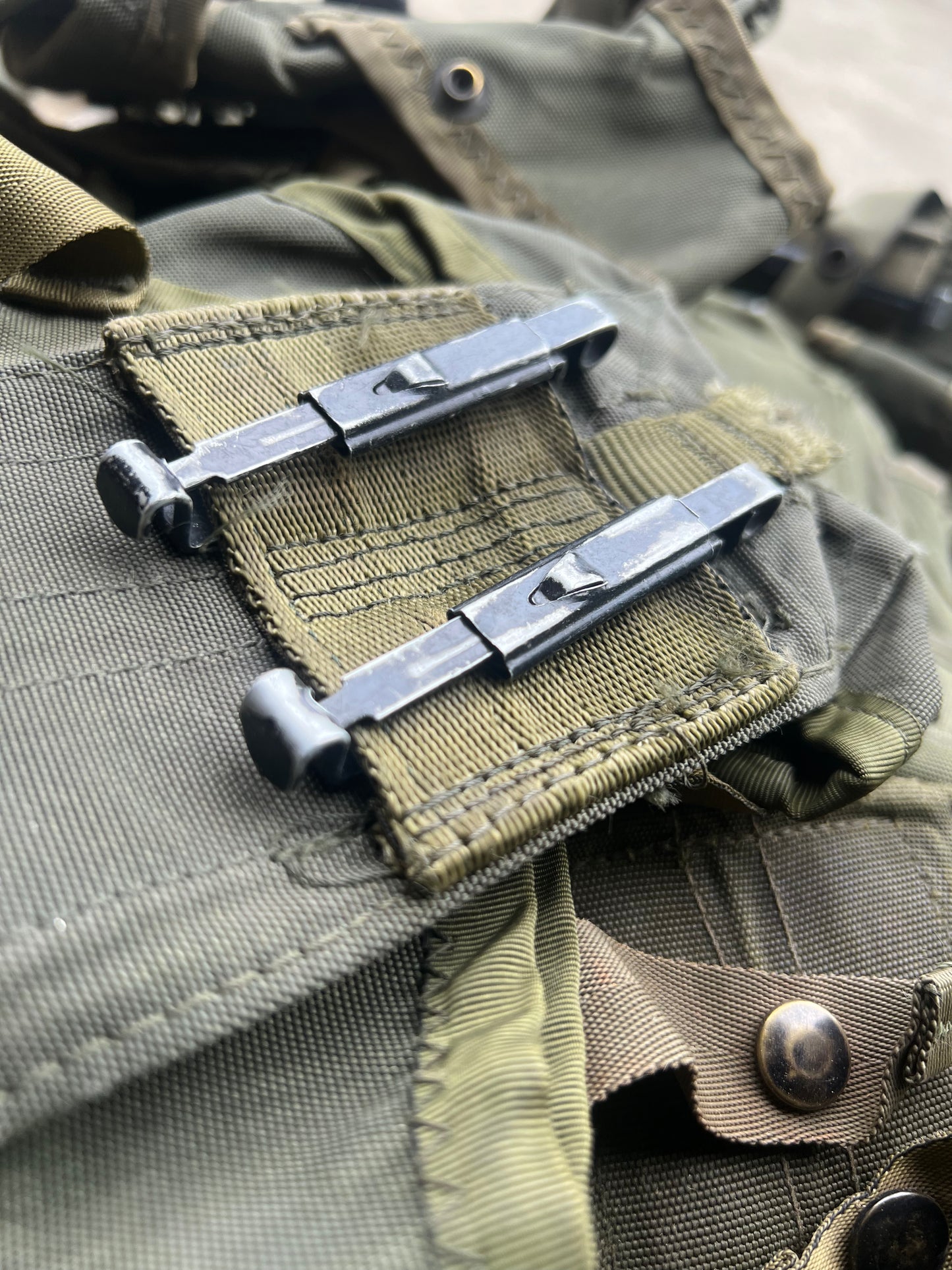 USGI LC-1 OD ALICE Triple Magazine Pouch