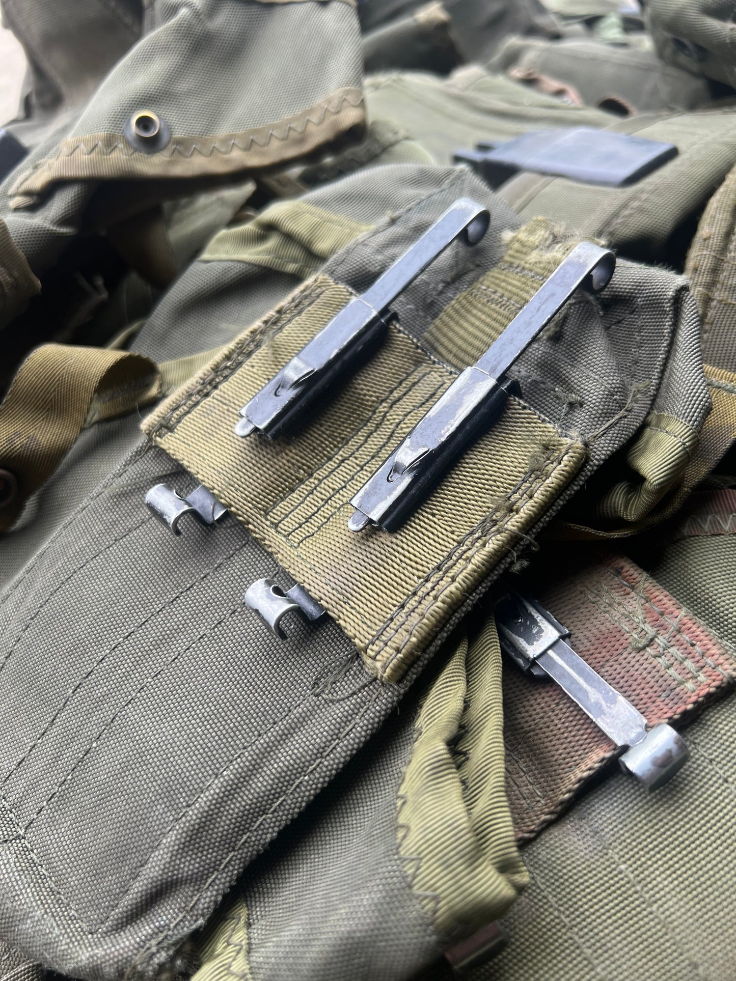 USGI LC-1 OD ALICE Triple Magazine Pouch