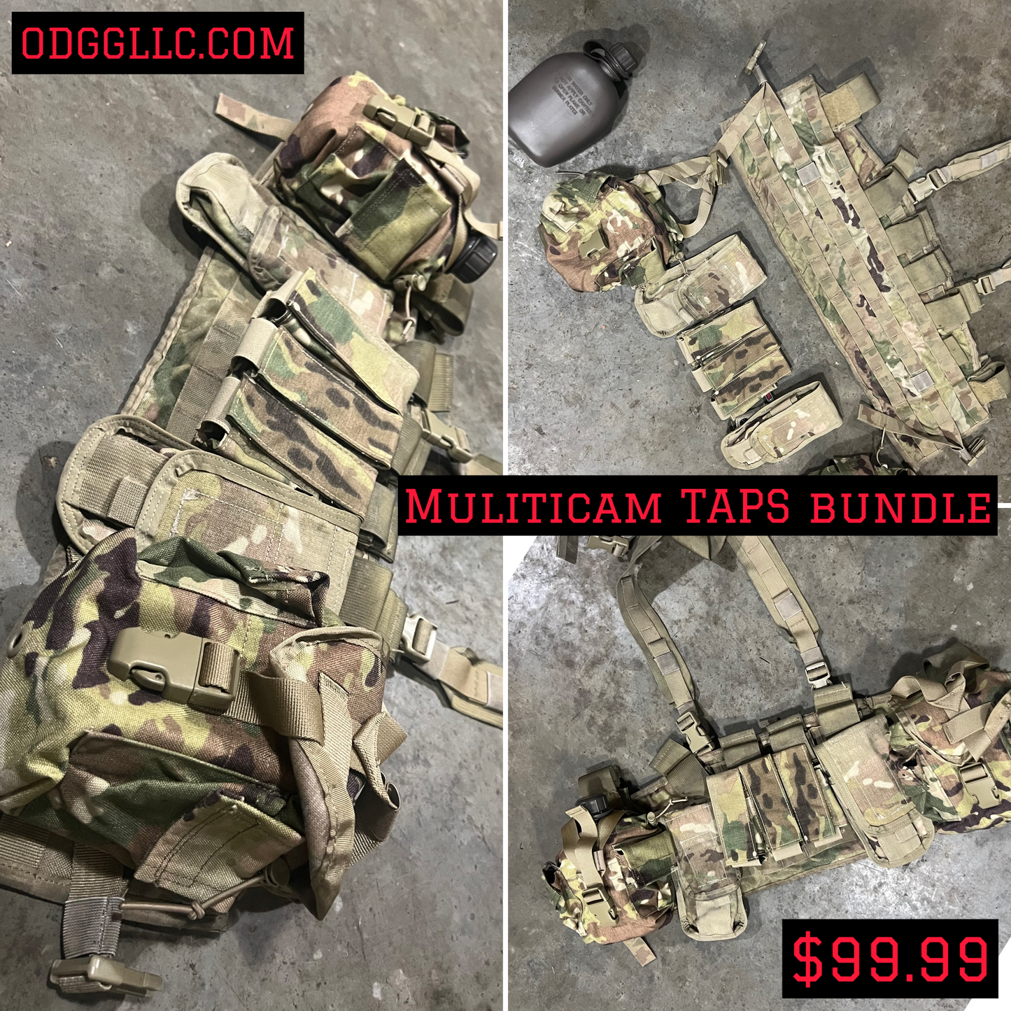US Military TAPS Chest Rigs