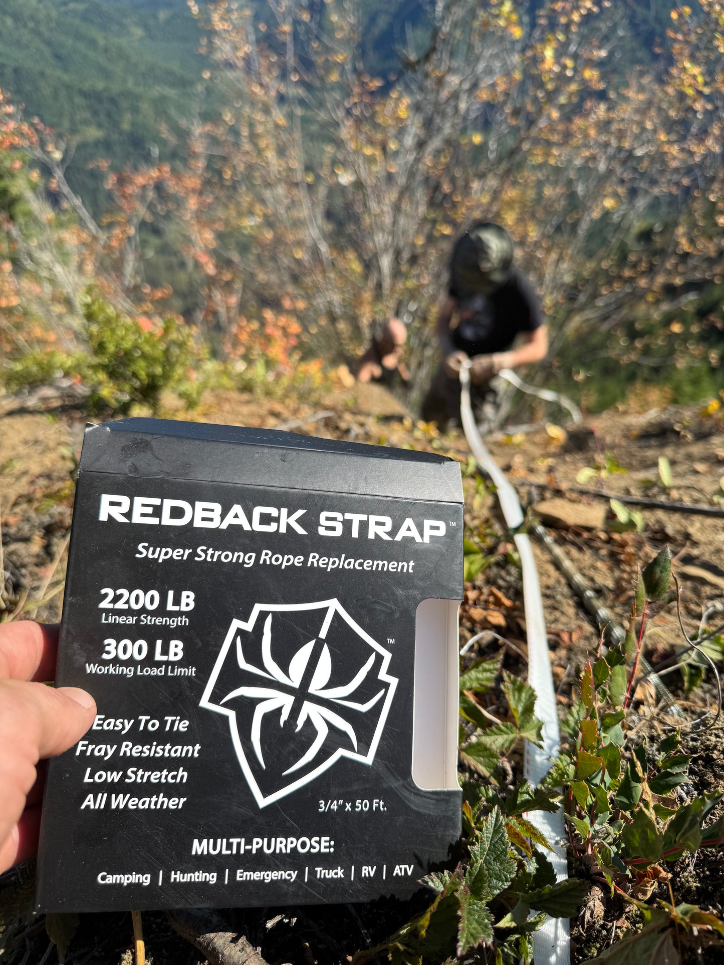 Redback #2200 Strap - 50 Foot Roll rope