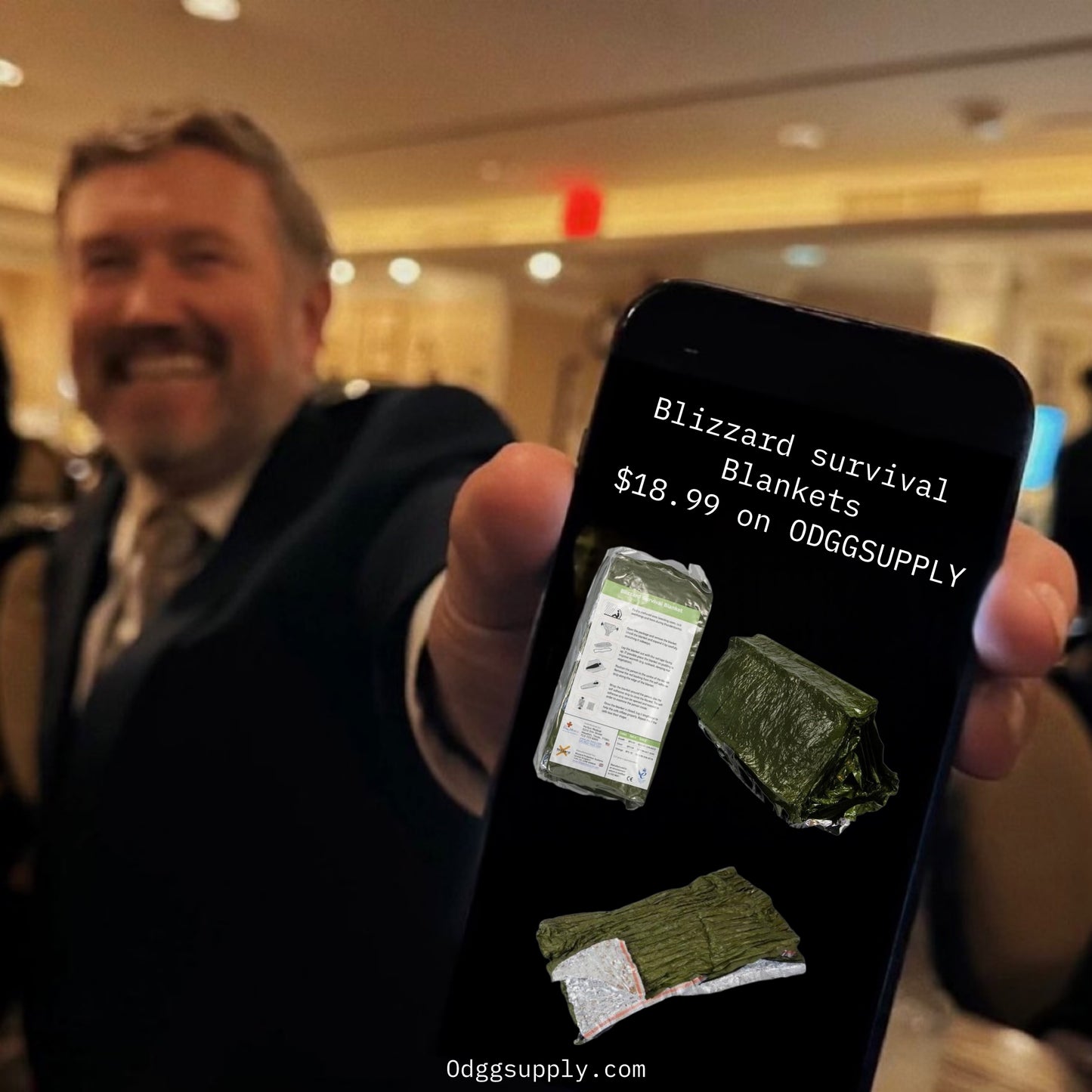 US Surplus Blizzard Survival Blanket