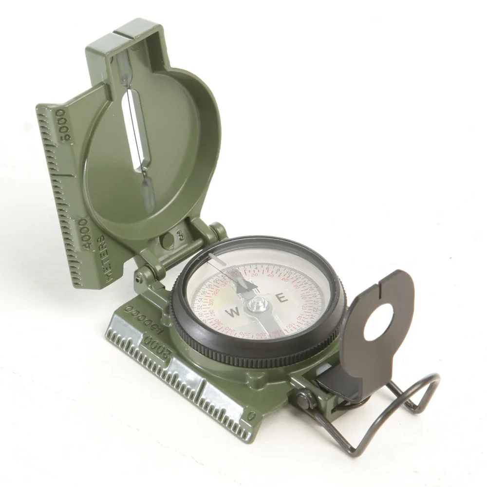 Cammenga Lensatic Compass 27 - Olive Drab, Phosphorescent