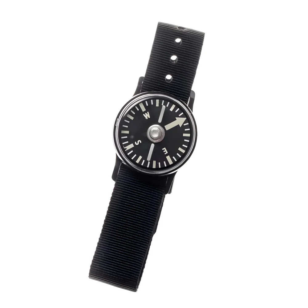 Cammenga J582 Wrist Compass - Black, Phosphorescent