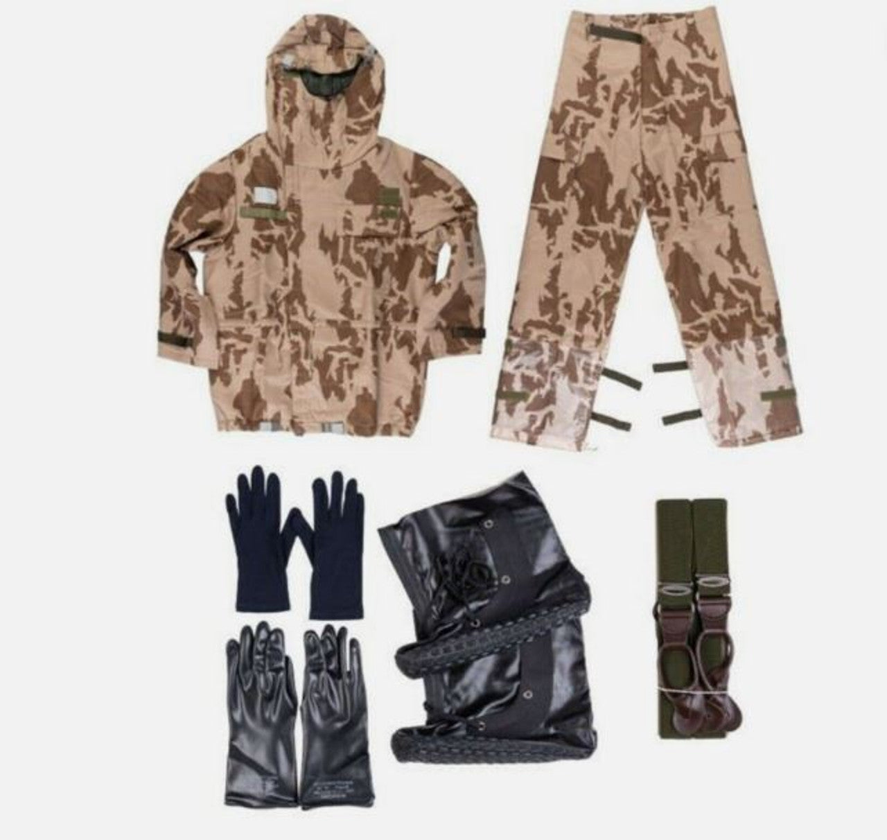 Czech Republic M95 Desert NBC Suit - L/XL, New MOPP suit