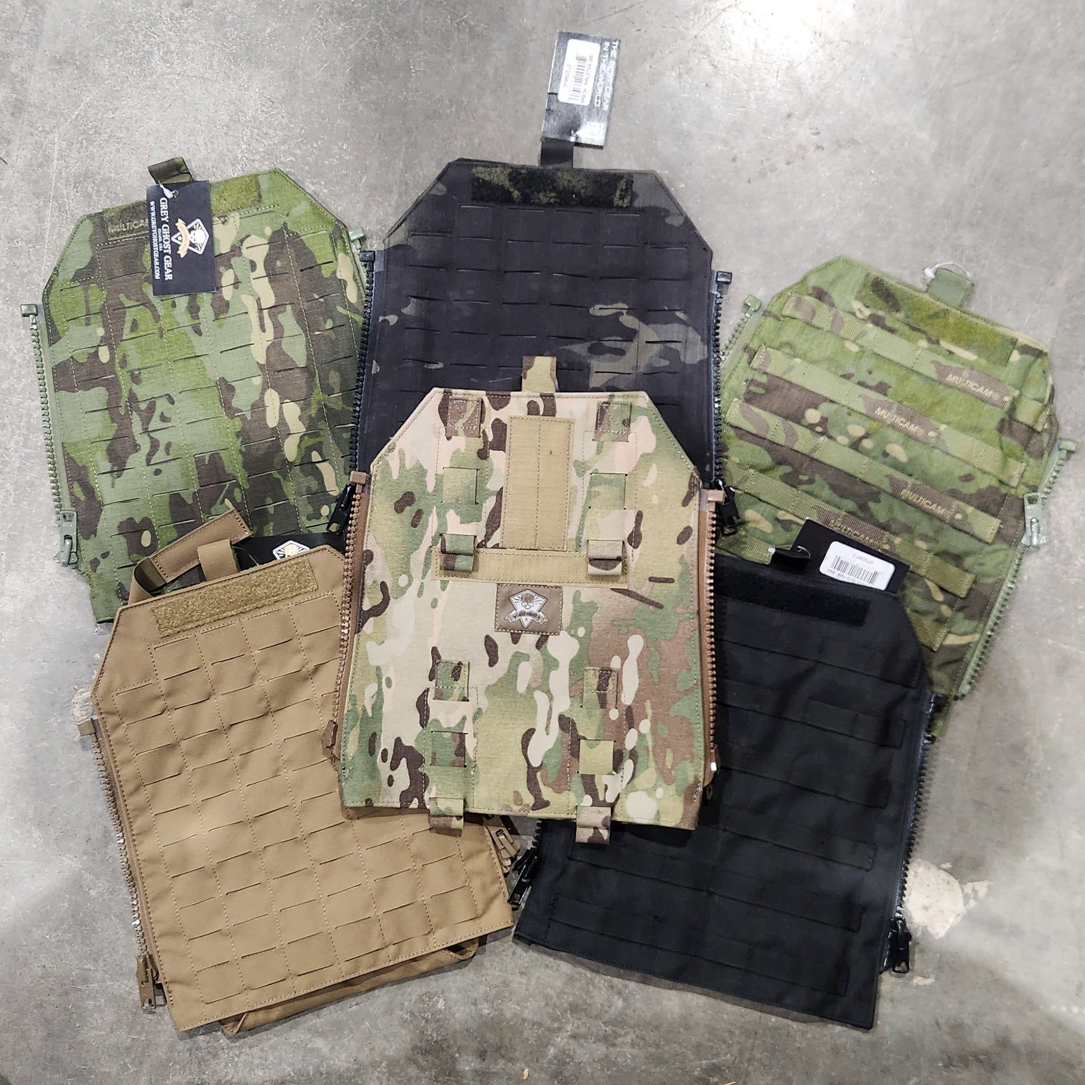 Grey Ghost Gear SMC MOLLE Zip-On Panels – ODGG, LLC
