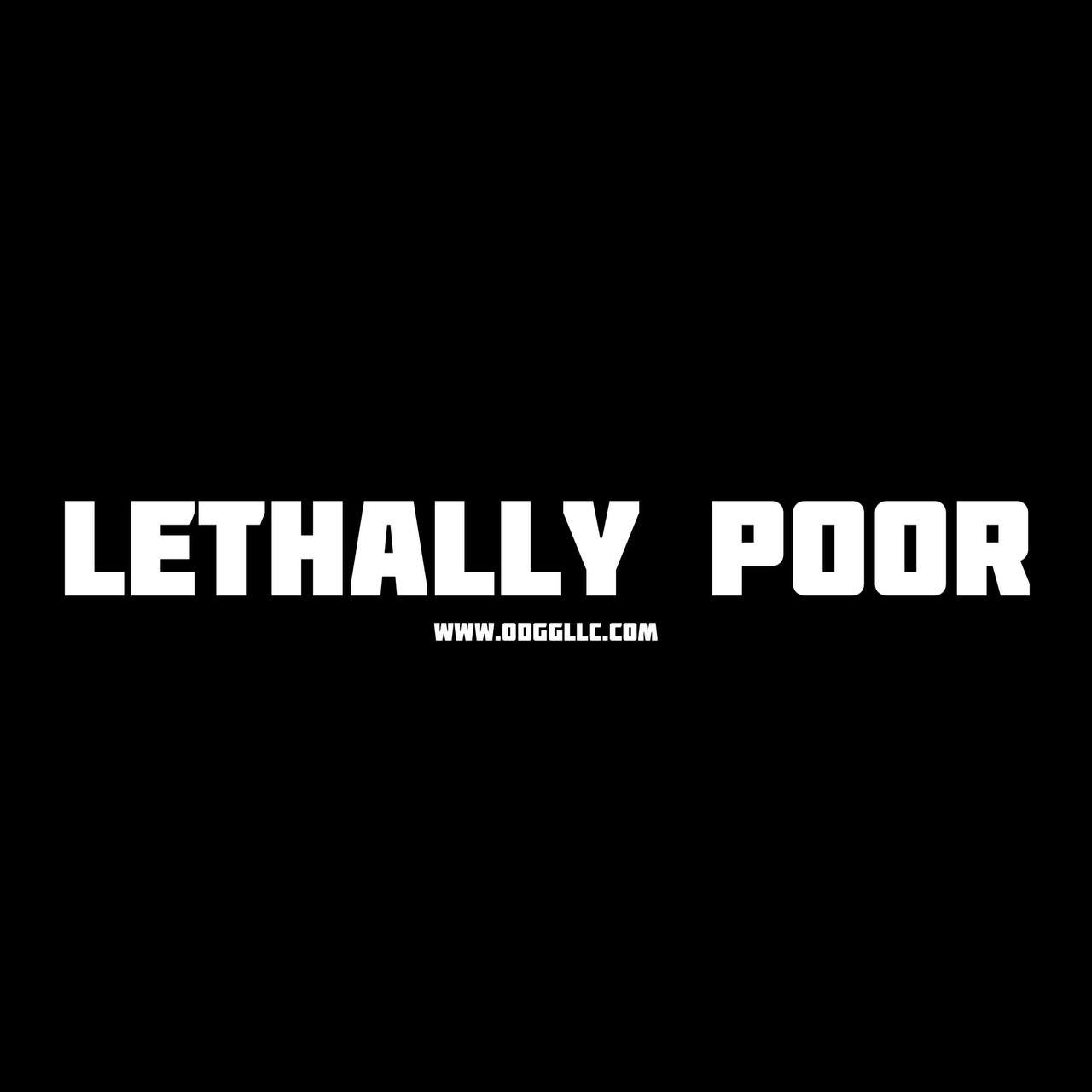ODGG Lethally Poor Patch and Sticker