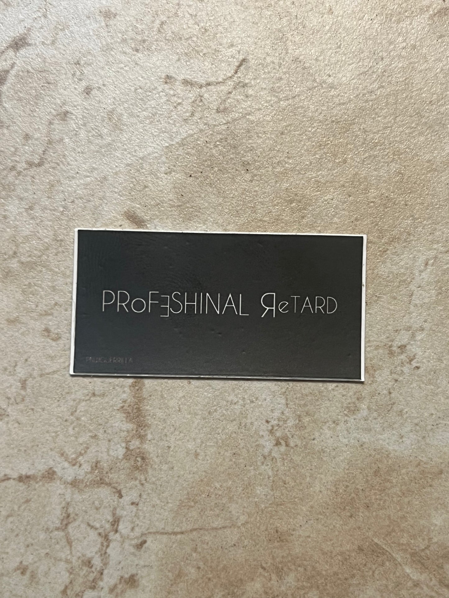 ODGG Professional Reeetard PVC Patch