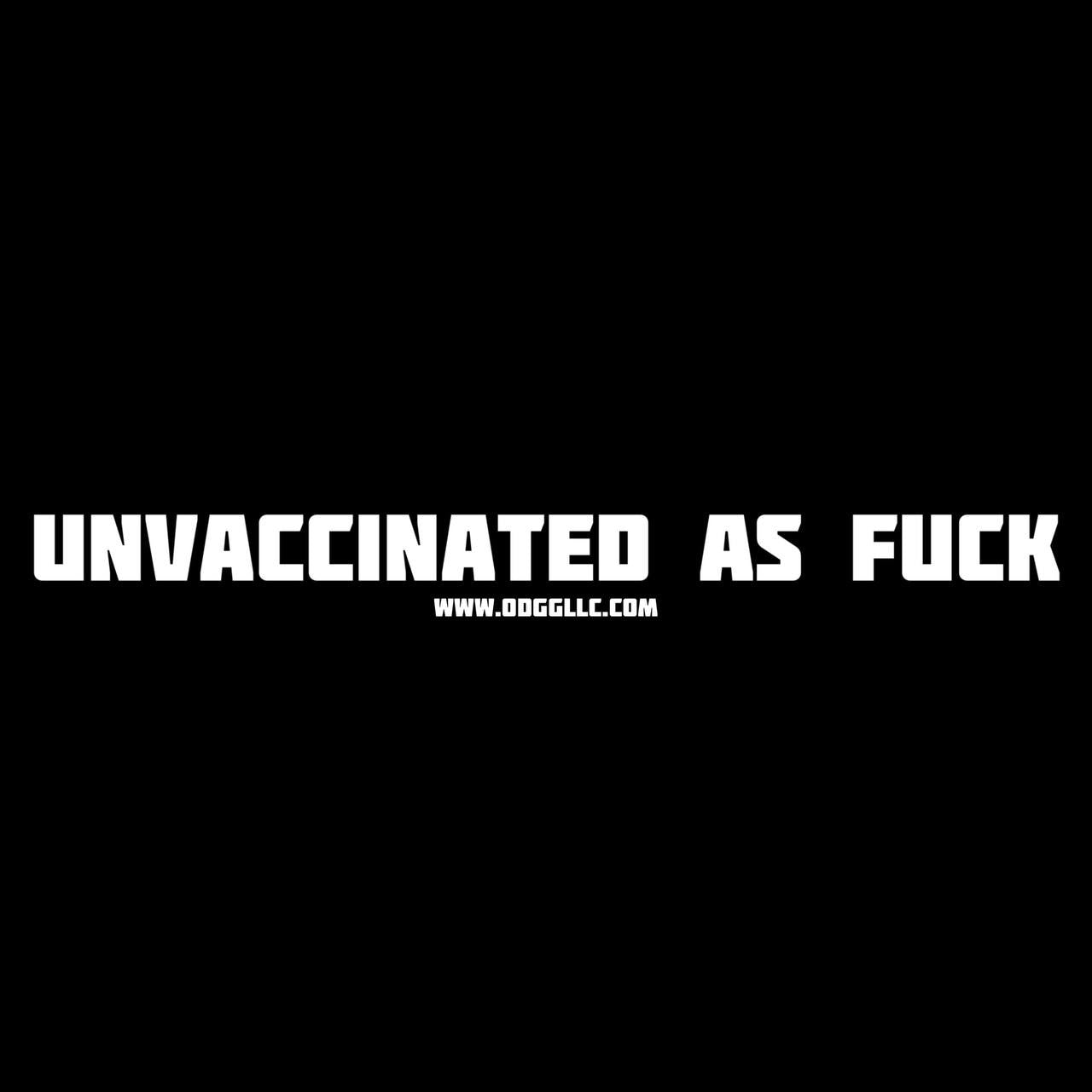 ODGG Unvaccinated PVC Sticker