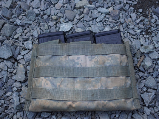US Military Surplus MOLLE-ii Triple Magazine Pouch Shingles - Multiple Patterns