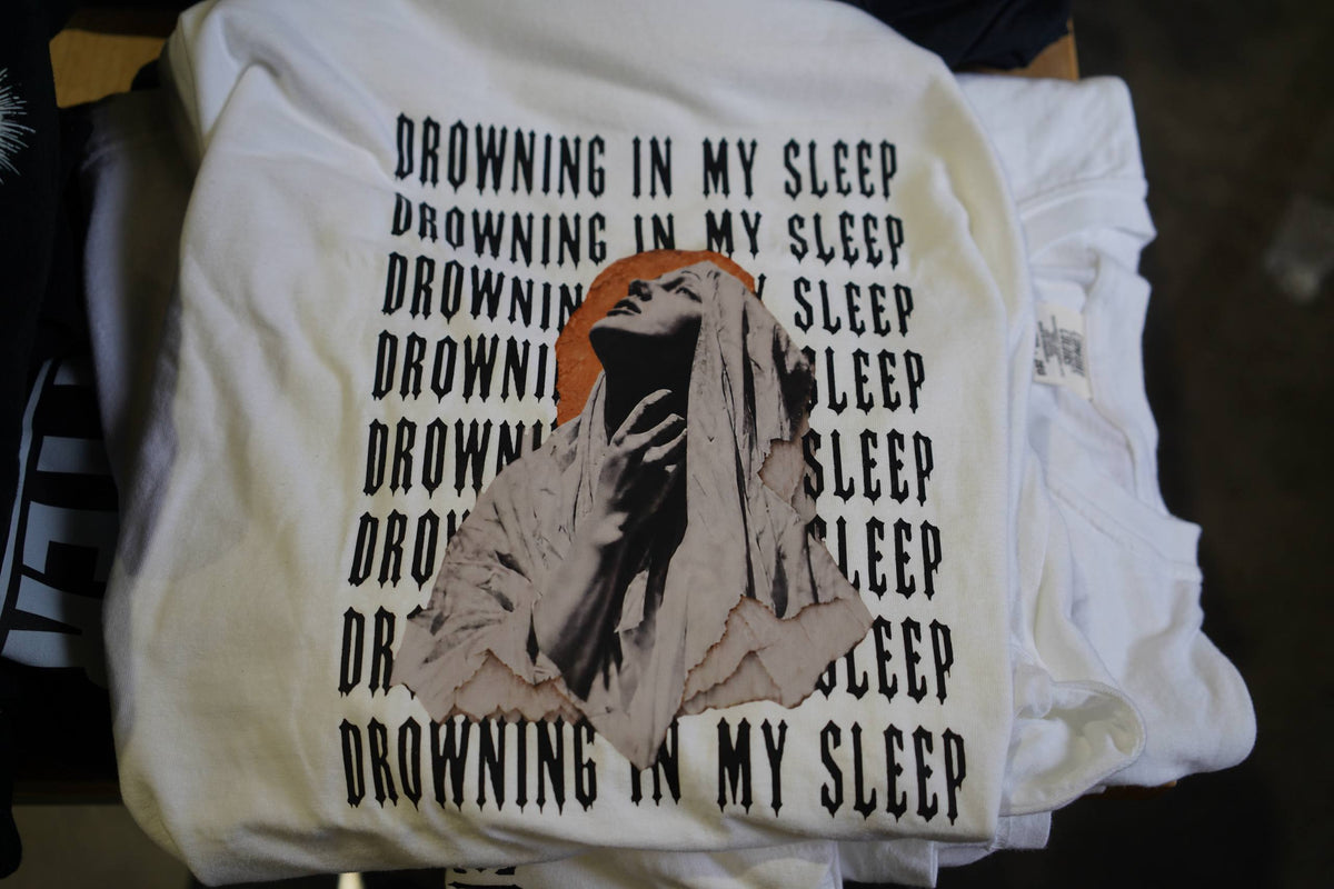 Pine Korps Drowning in My Sleep Crew Shirts