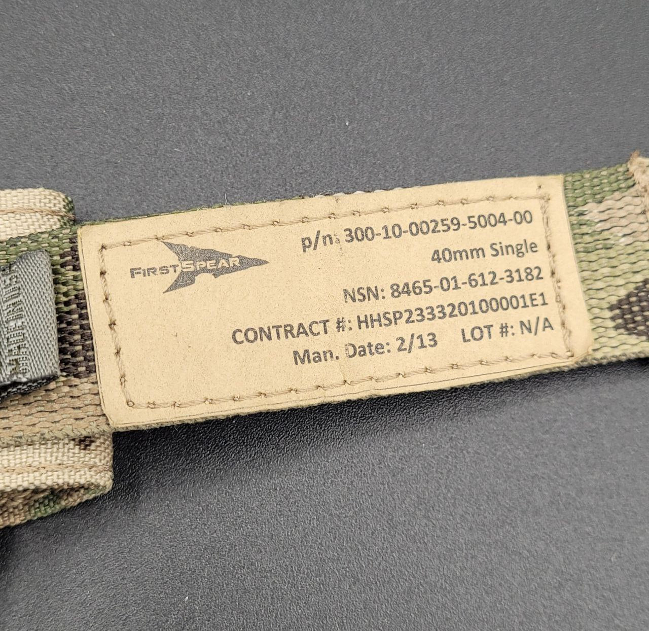 First Spear Single 40mm Pouch - OCP